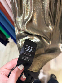 alice + olivia metallic gold Size 2 Formal