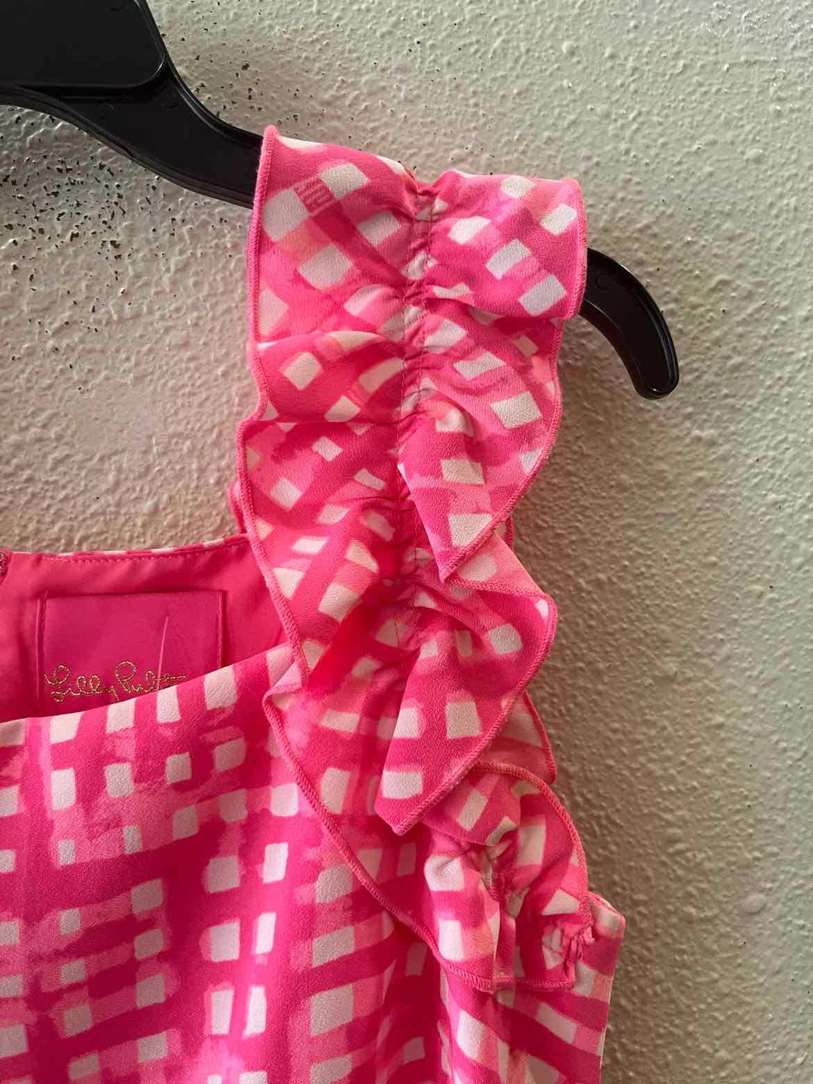 Lilly Pulitzer Pink and White Size 2 Romper