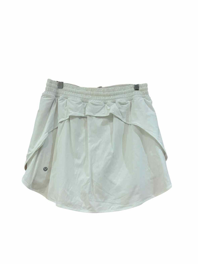 Lululemon White Size 10 Skirt
