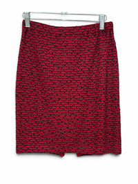 st john black and red Size 2 Skirt
