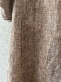 Lafayette 148 brown and white Size No Label Tunic