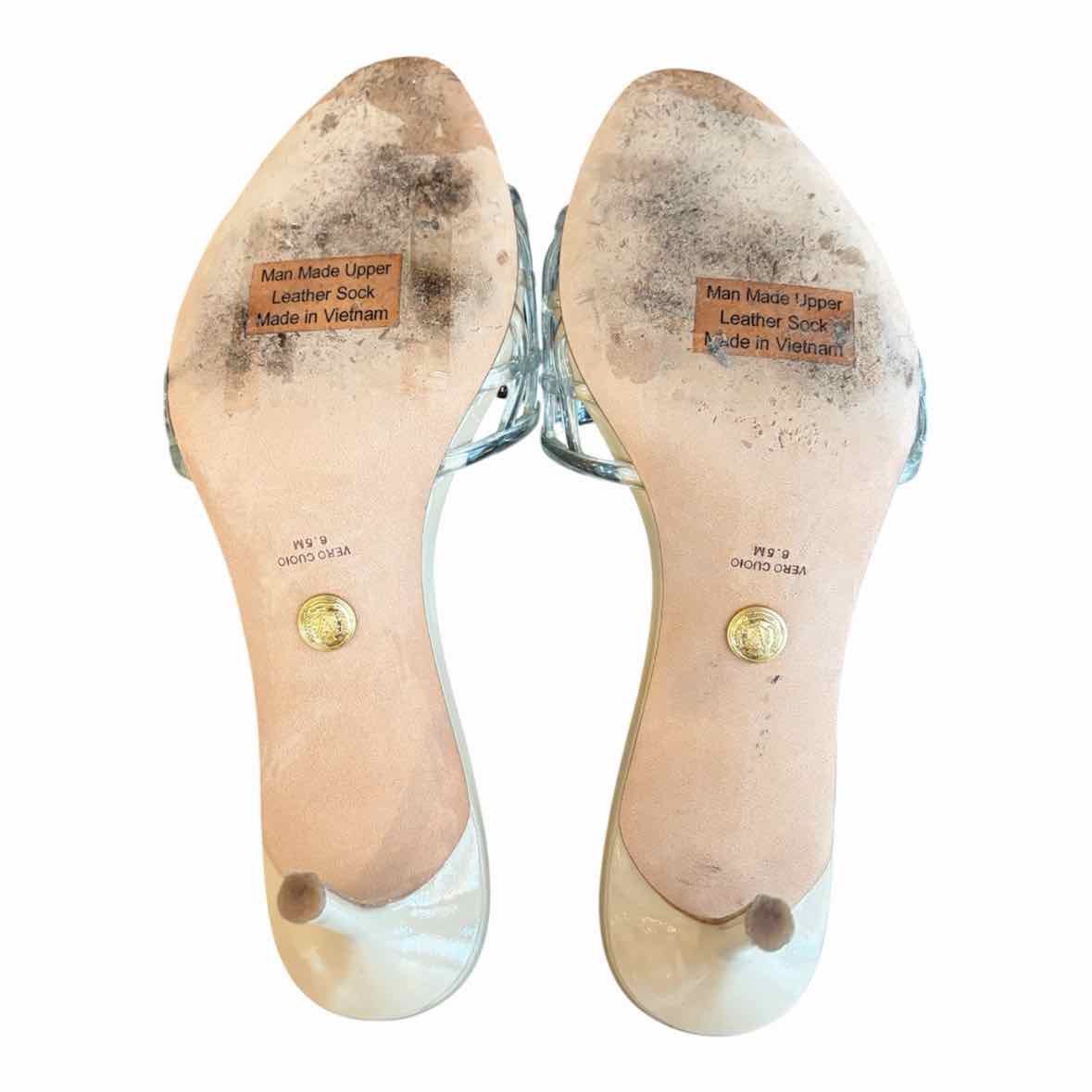 Veronica Beard Beige Multi Size 6.5 Shoes