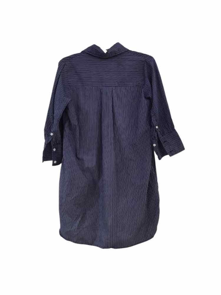 Faithfull The Brand Navy & White Size 2 Dress