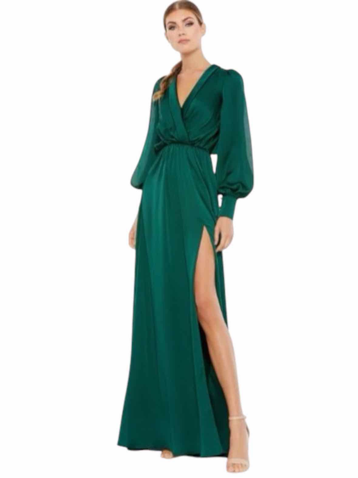 Mac Duggal Emerald Size 10 Dress