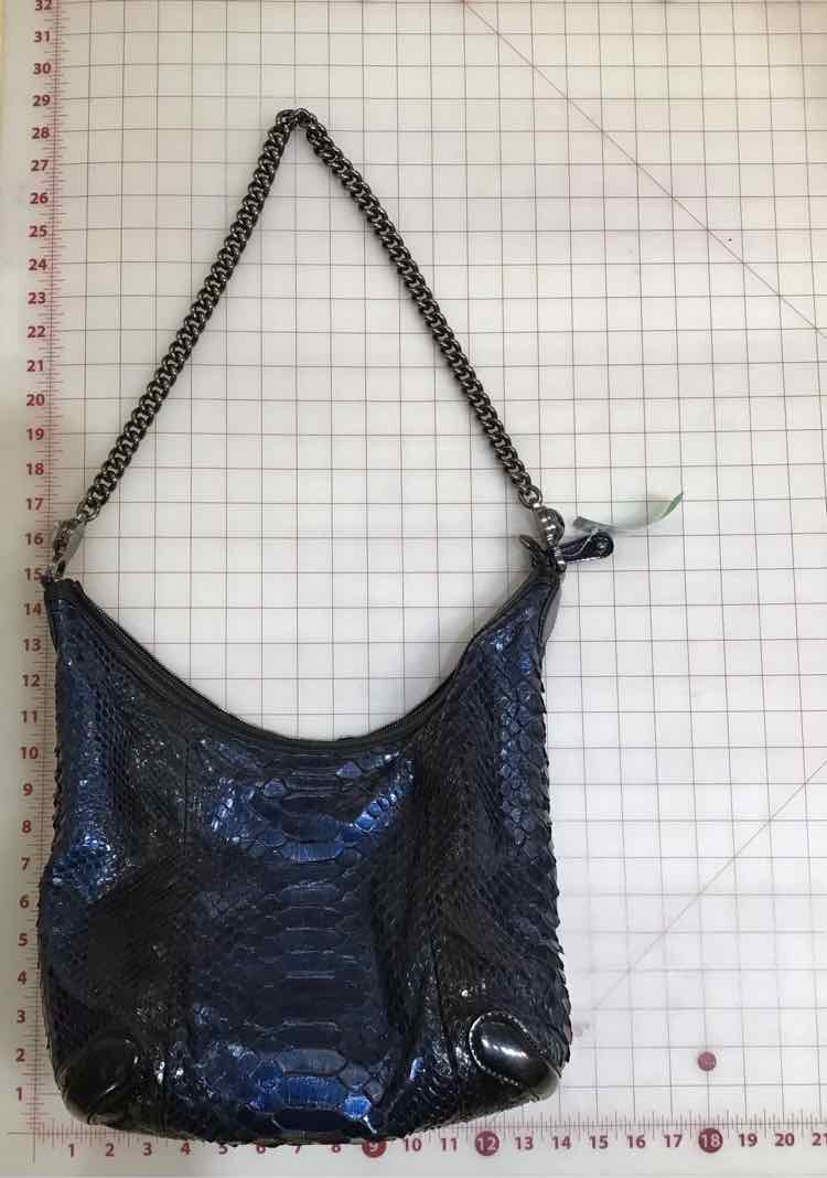 Gucci Galaxy Python Dark Blue Handbag