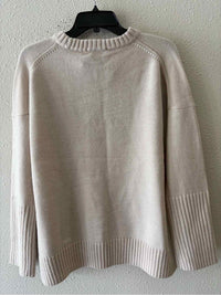 DKNY Jeans Cream Multi Size S Sweater