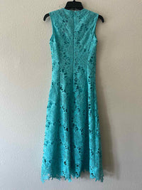 Leo Lin Aqua Size 2 Dress