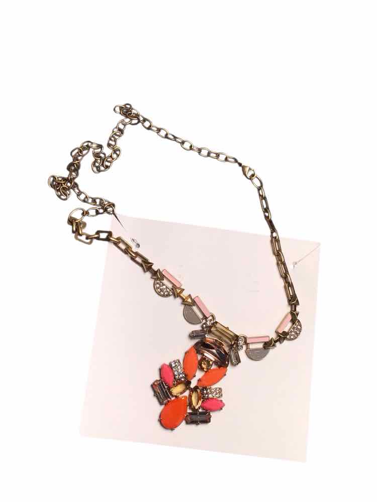 Stella & Dot Orange and Gold Jewelry