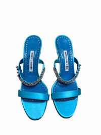 Manolo Blahnik Light Blue Size 38.5 Shoes