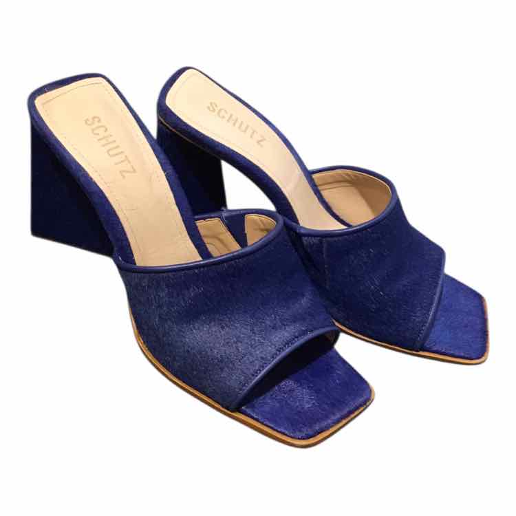 Schutz Blue Size 10B Shoes