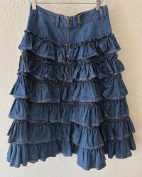 Philosophy Di Lorenzo Blue Size 4 Skirt