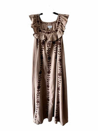 Mi Golondrina brown and white Size XS Dress