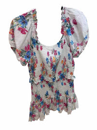 Love Shack Fancy white and floral Size L Dress