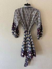 Sue Sartor purple and blue Size S Dress