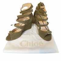 Chloe Olive Size 40.5 Shoes