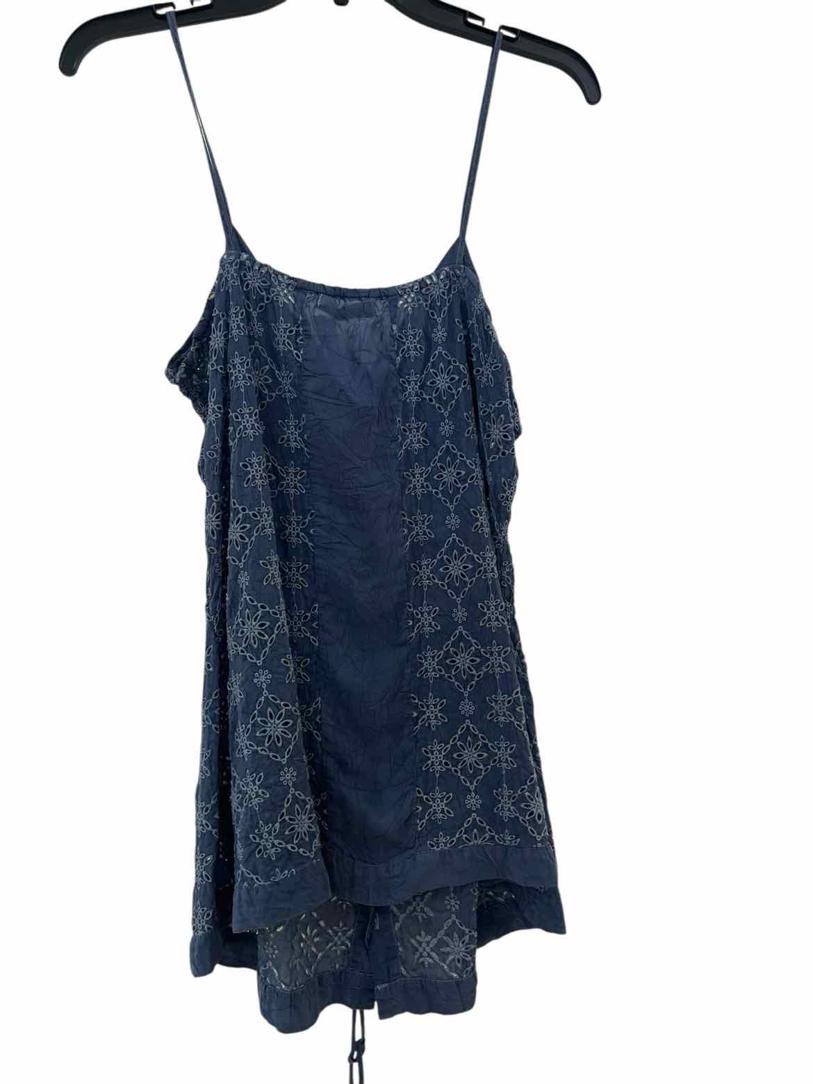 Johnny Was Blue Size M Tank Top