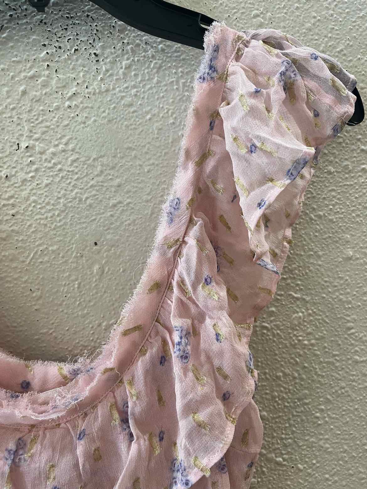 Love Shack Fancy Pink Multi Size 6 Dress