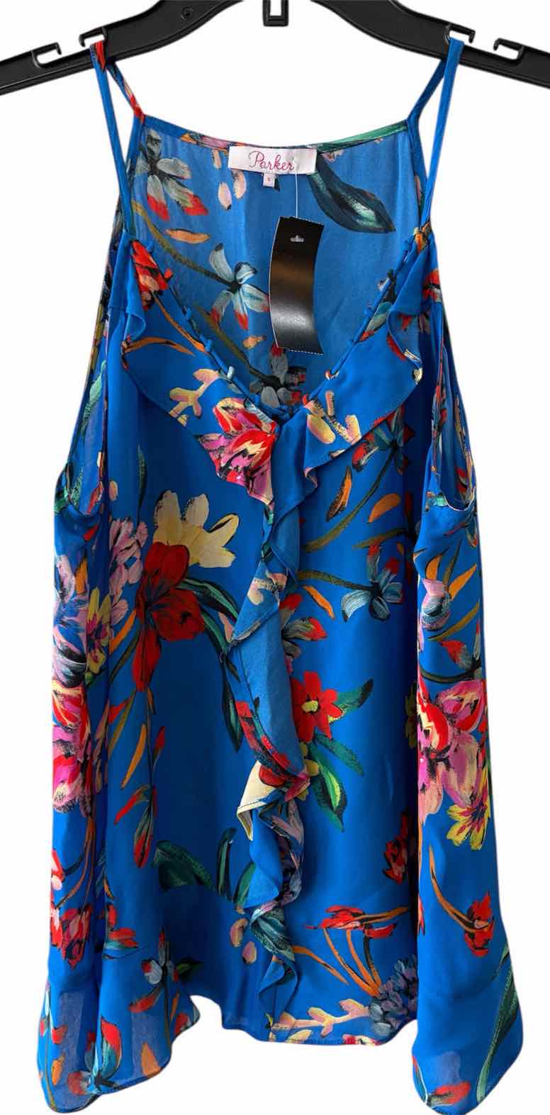 Parker Blue Multi Size S Tank Top