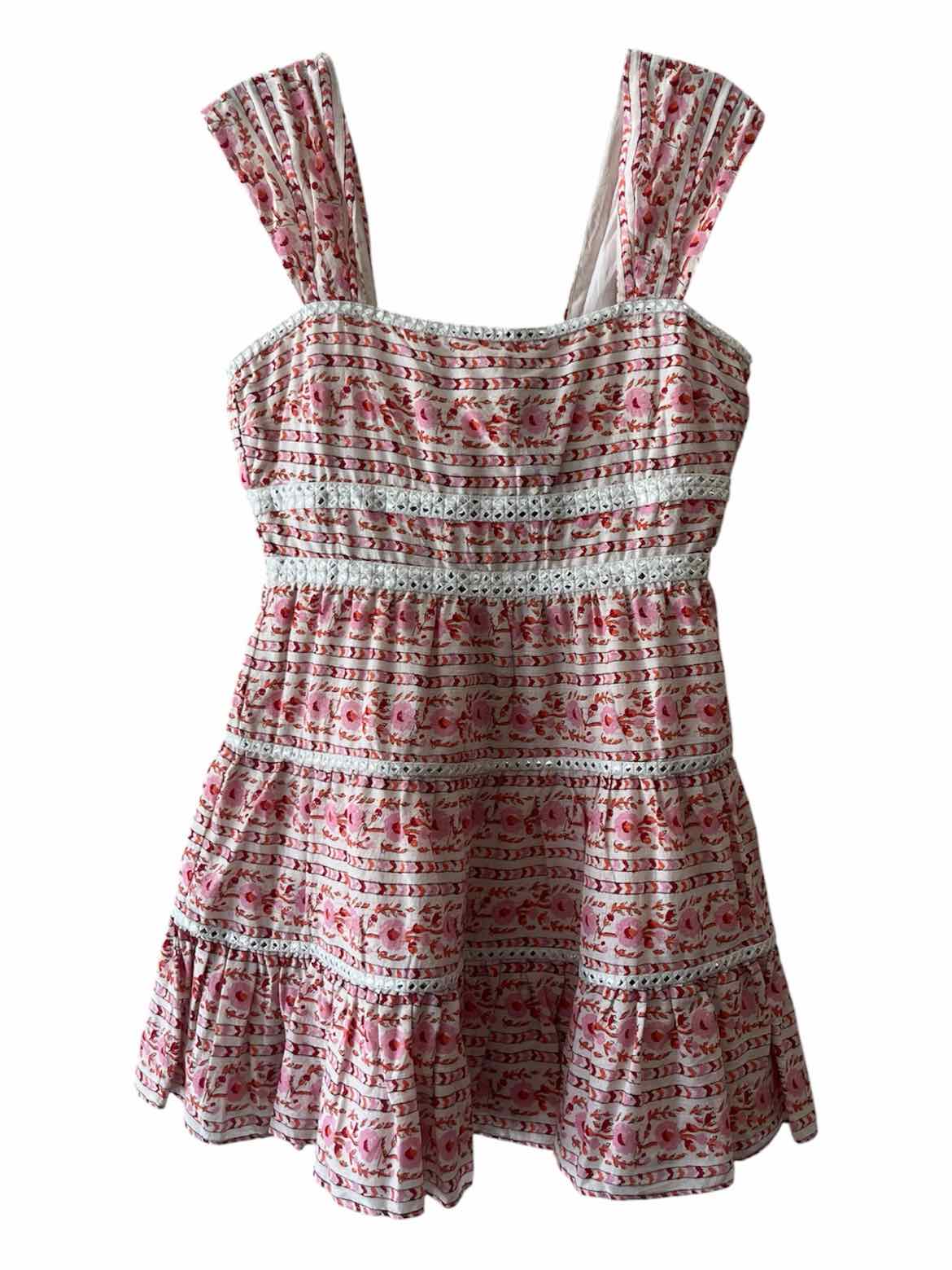 Saylor Pink and Orange Size M Dress