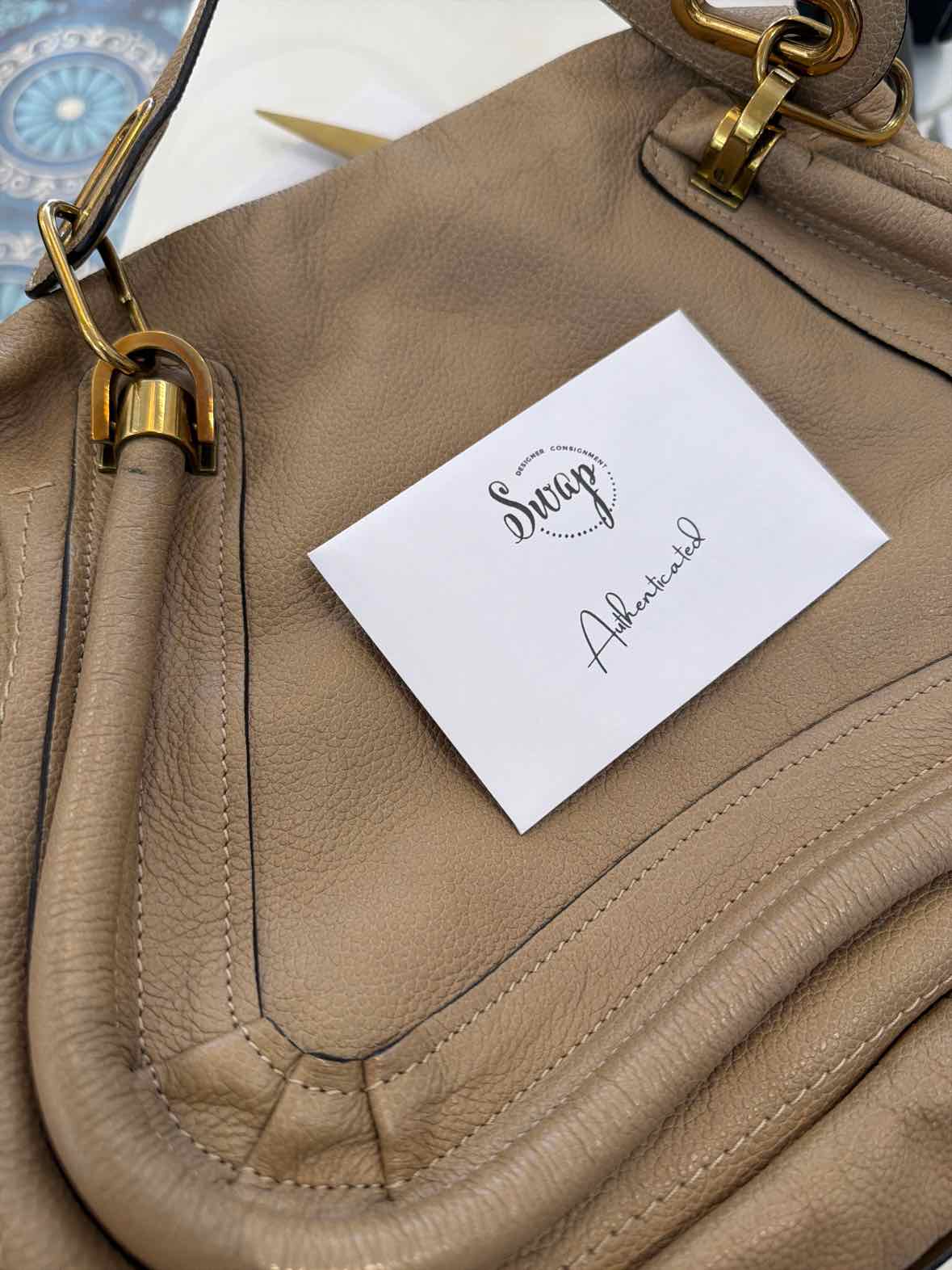 Chloe Paraty Beige Handbag