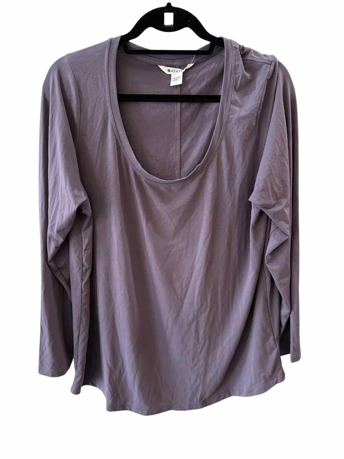 Athleta Purple Size L Shirt