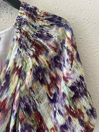 Tanya Taylor Purple Multi Size 6 Dress