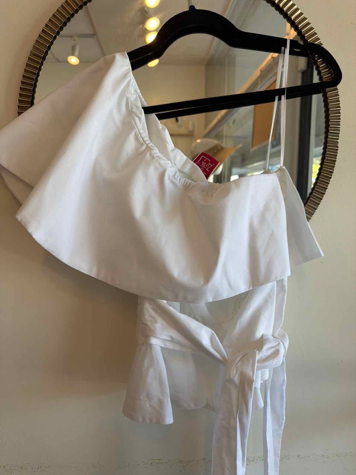 Stella Jean White Size 40 Shirt