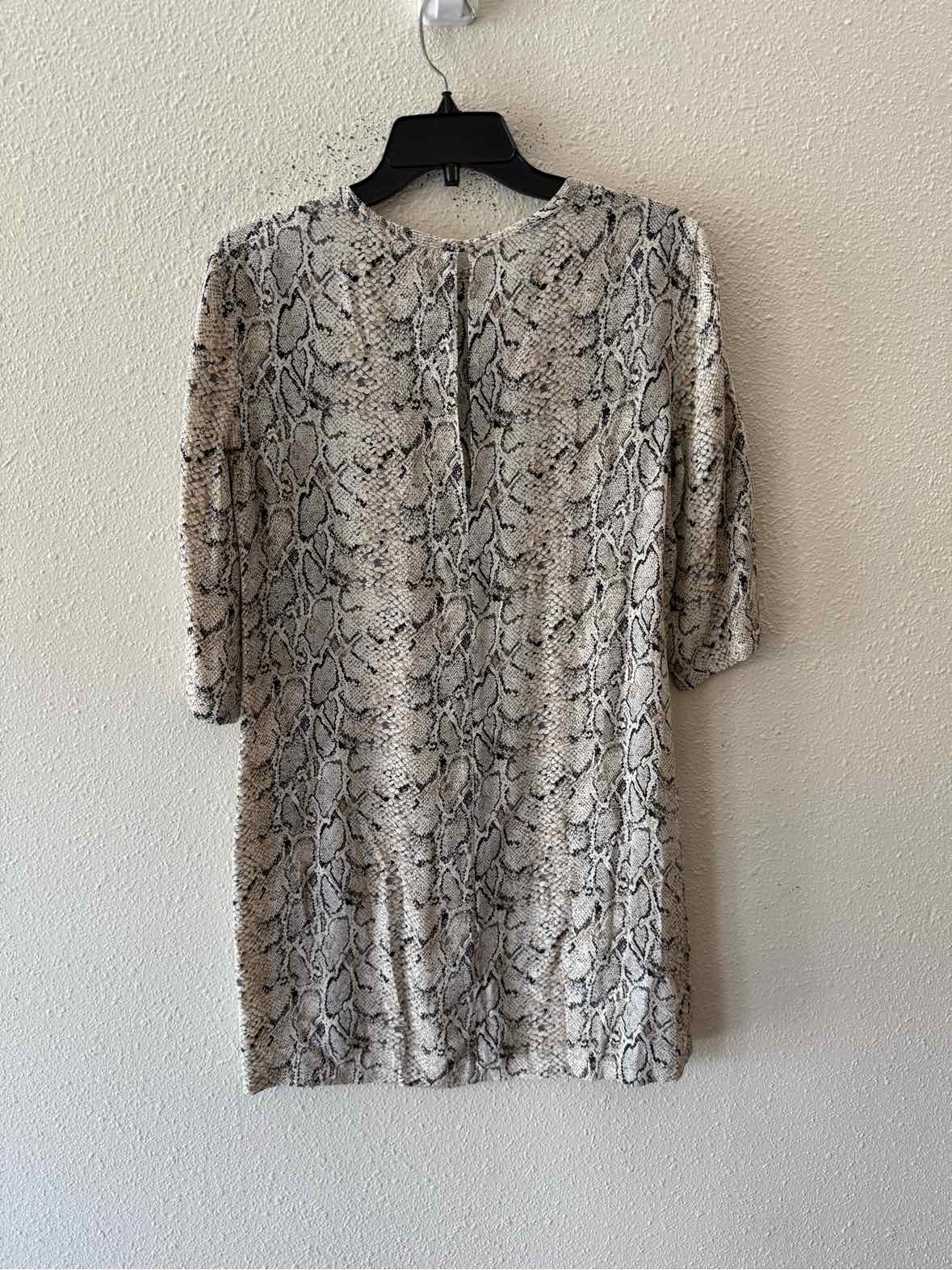 Equipment Femme Beige Multi Size XS Dress