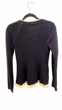 Derek Lam 10 Crosby Dark Blue and White Size M Shirt