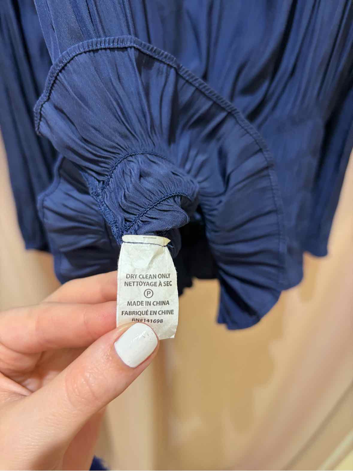 Ramy Brook Navy Blue Size S Blouse