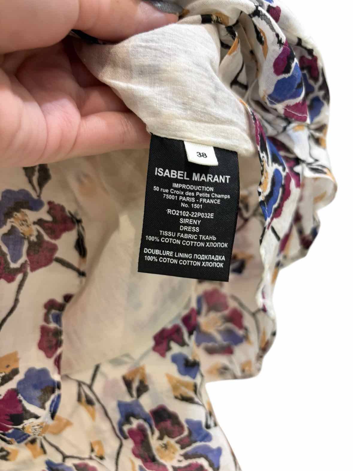 Isabel Marant White Multi Size 38 Dress