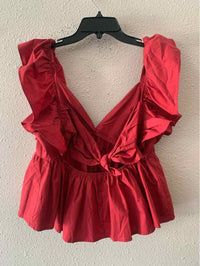 day + moon Red Size L Shirt