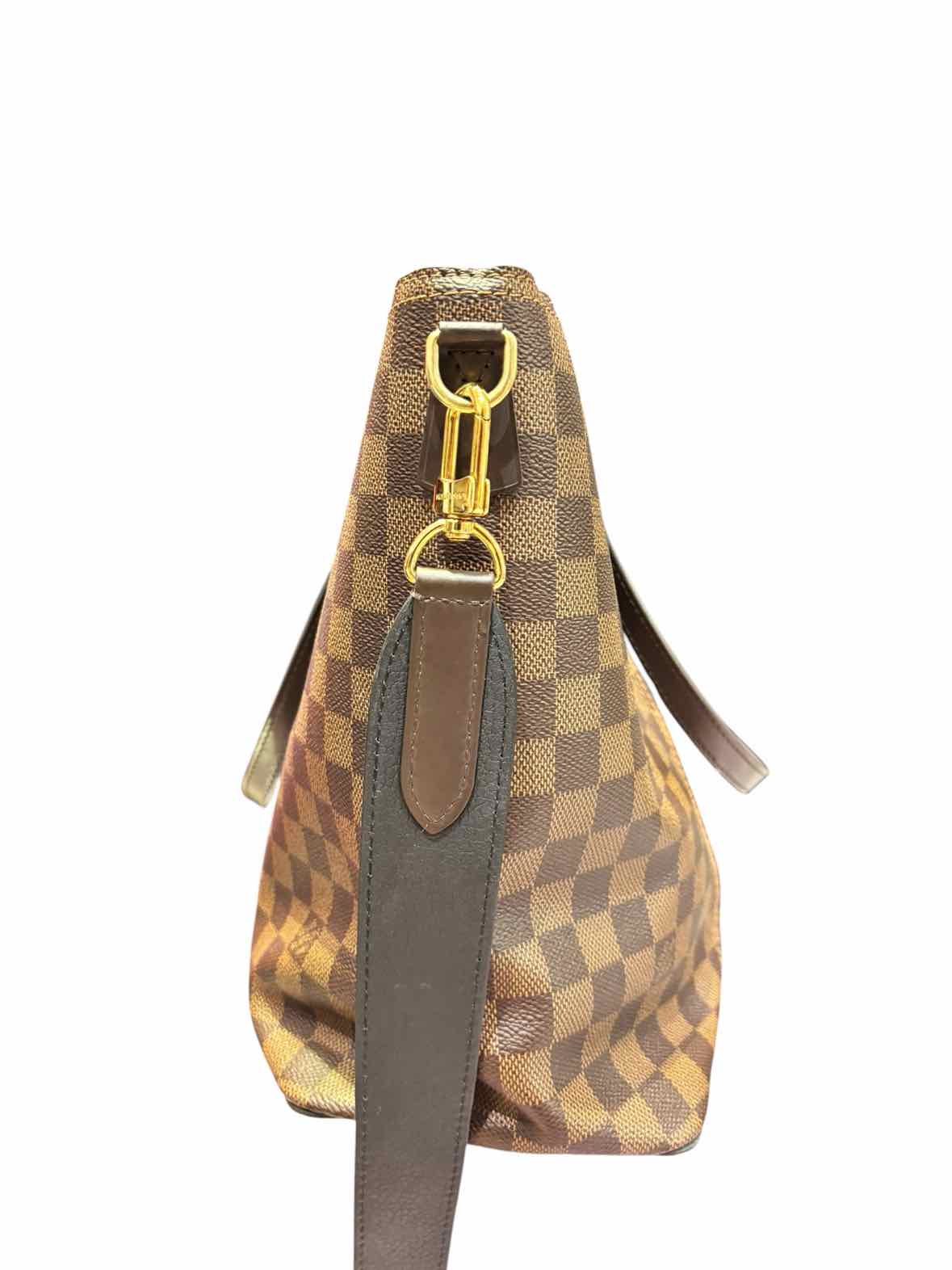 Louis Vuitton black and brown Handbag