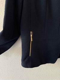 Lafayette 148 Navy Size 12 Jacket