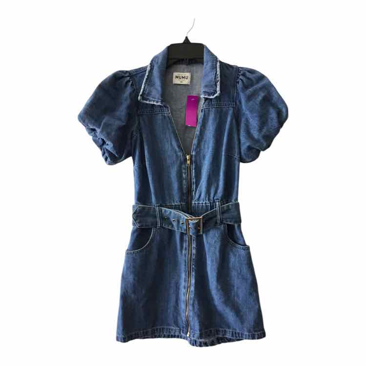 Show Me Your MuMu Medium Wash Size XS Dress
