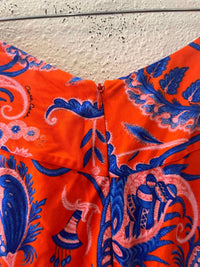 Cara Cara Orange and Blue Size S Skirt