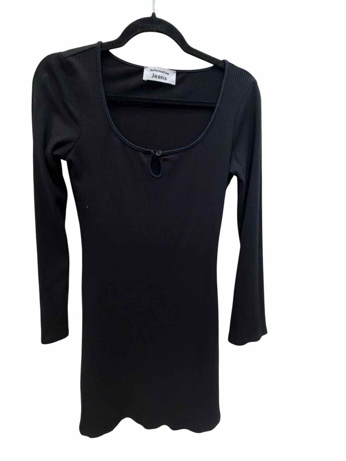 Reformation Black Size S Dress