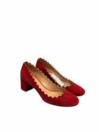 Chloe Wine Size 37 Shoes