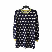 Feature Navy and White Size S Dress