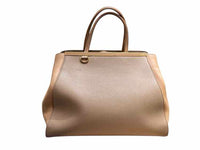 Fendi 2jours Elite Tote Beige Handbag