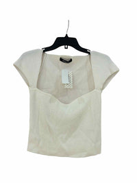 Olivaceous White Size L Blouse
