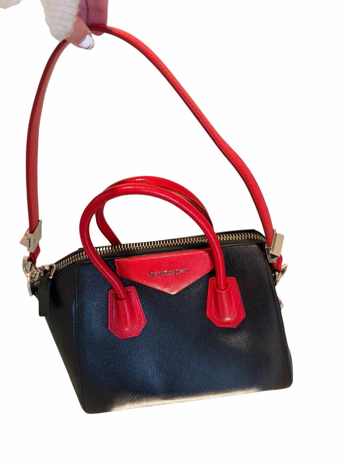 Givenchy black and red Handbag