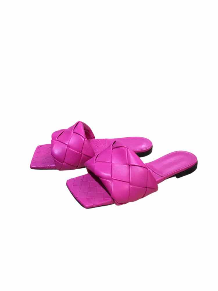 Bottega Veneta Hot Pink Size 38 1/2 Shoes