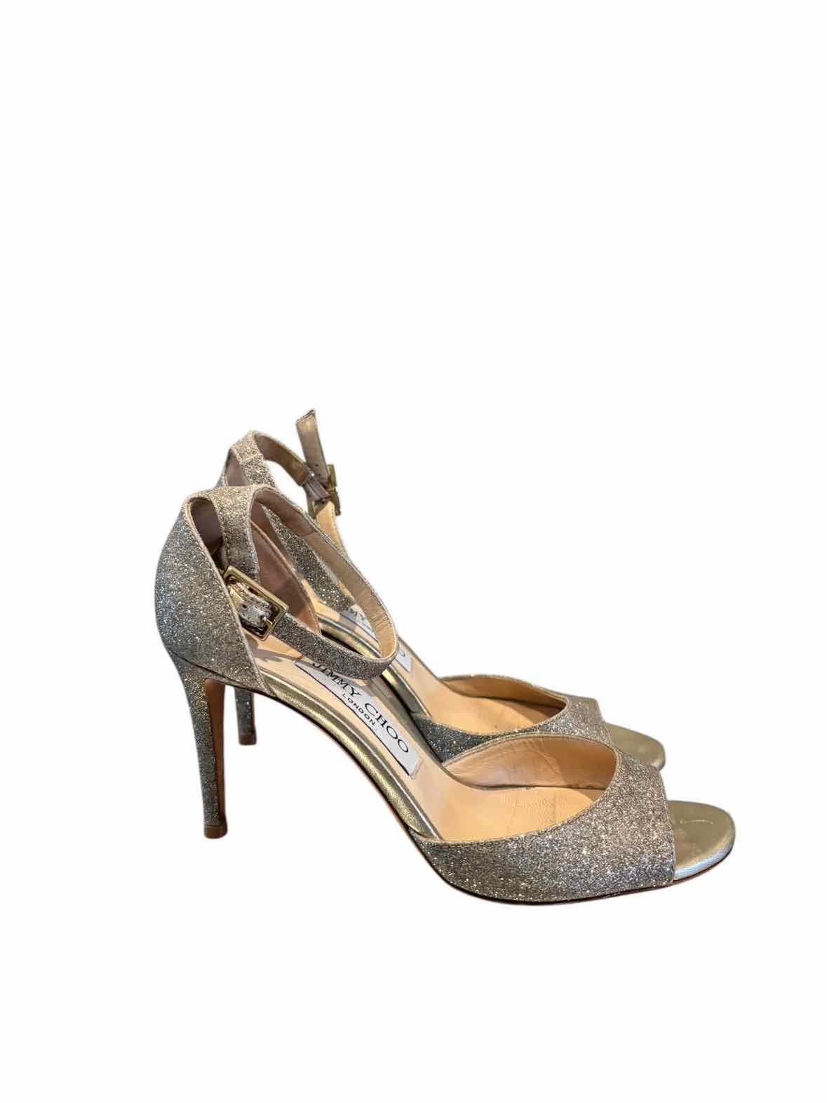 Jimmy Choo Silver Size 36 Pumps