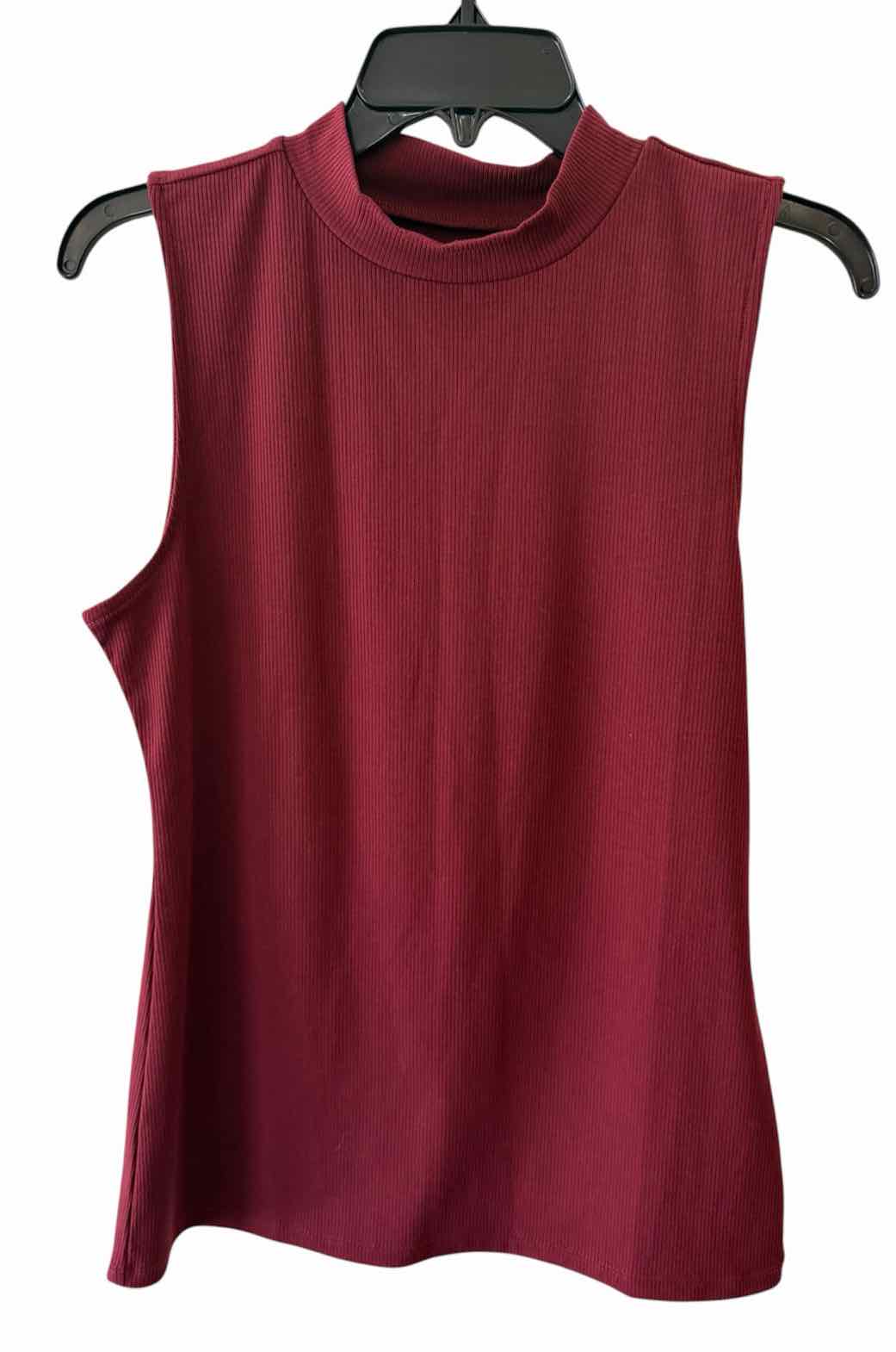LOFT OUTLET Maroon Size L Tank Top