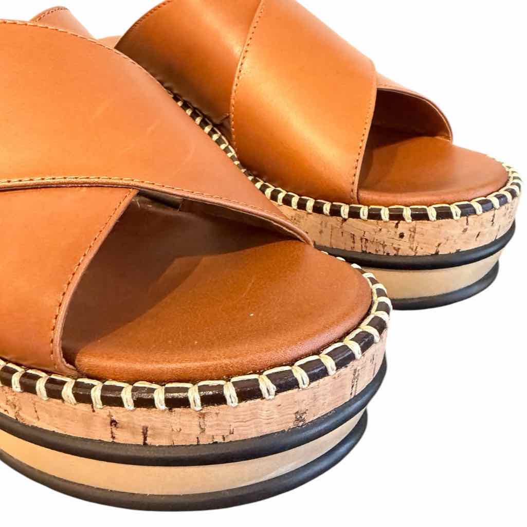 Chloe Brown and Tan Size 36 Shoes