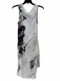 Helmut Lang White Multi Size 2 Dress