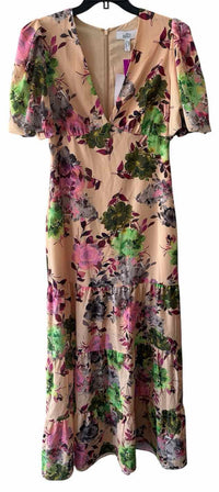 Belle Badgley Misch. Nude Multi Size 8 Dress