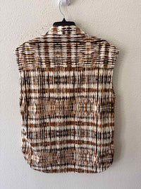 Barena White and Brown Size 46 Shirt