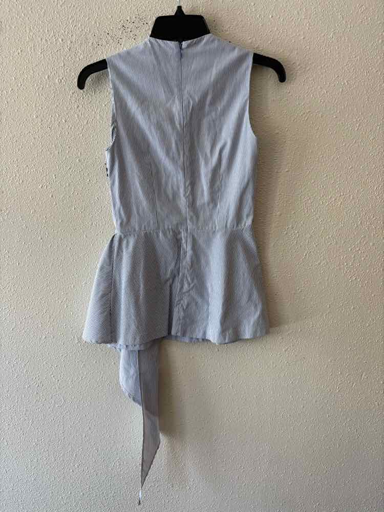 Suno white and blue multi Size 0 Shell